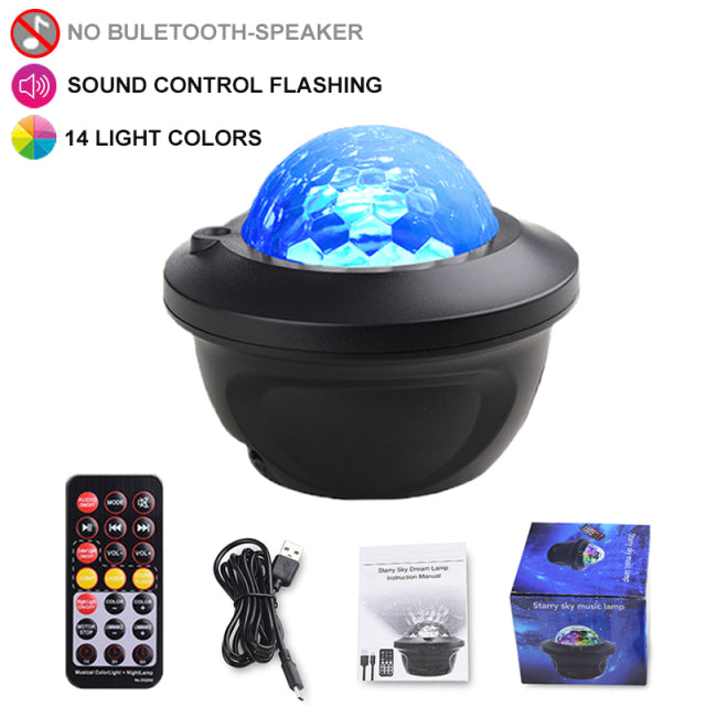 LED Star Galaxy Projector