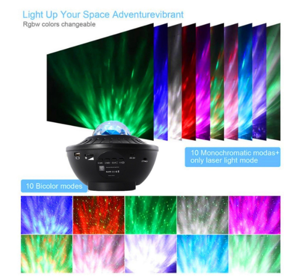 LED Star Galaxy Projector